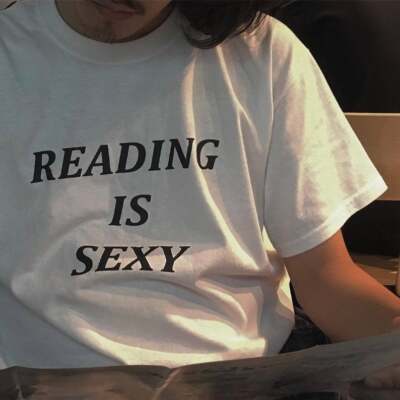 Reading Is Sexy T shirt - Rory - Bookworm - I Love Reading - Unisex - %100 Cotto
