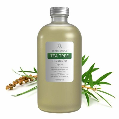 TEA TREE Organic Essential Oil - BULK 8OZ