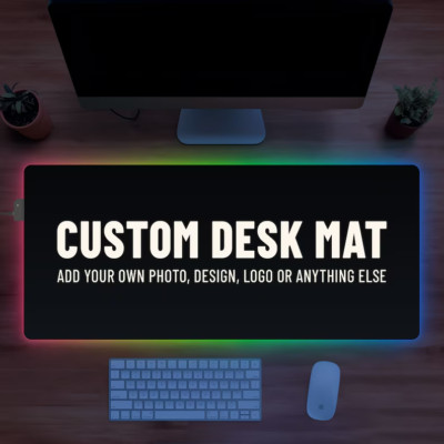 Custom Wireless Charging Mouse Pad designs, send photos to add to mousepad