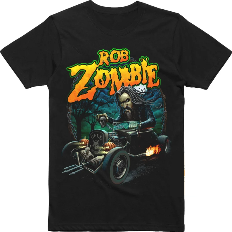 Rob Zombie T-shirt, Freaks On Parade Tour 2023 LI294 | eBay