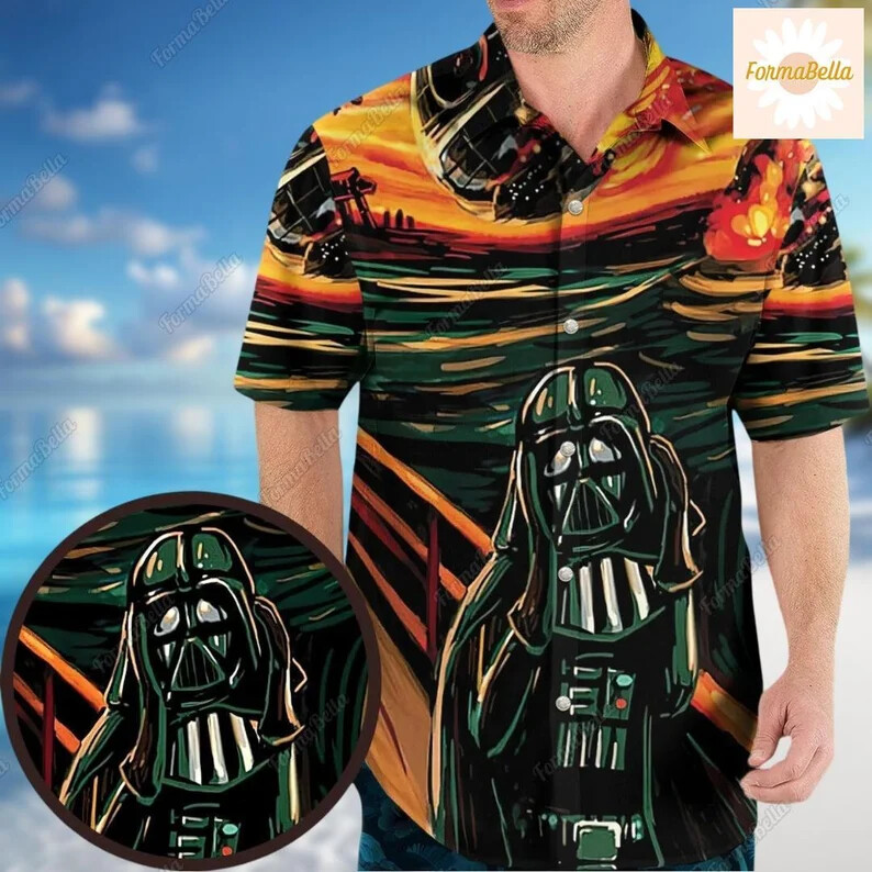 Halloween Darth Vader 3D HAWAII SHIRT Mother day Gift All Over Print Best Price