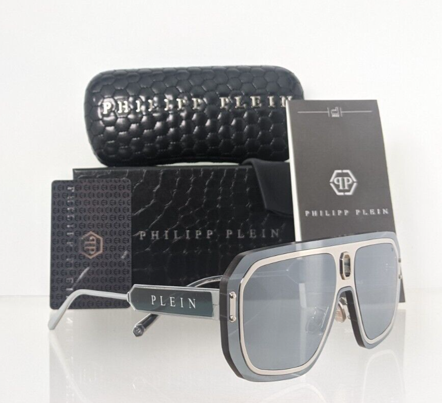 Pre-owned Philipp Plein Authentic  Sunglasses Spp 050 Col 579x Adventure Spp050 Frame In Gray