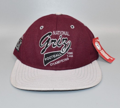Montana Grizzlies National Football Champions Vintage Fitted Hat - Size: 6 7/8