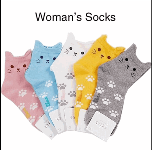 Cotton Cute Hosiery For Girls