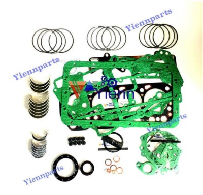 Overhaul Re-ring Kit Fit For Mitsubishi Engine FD20 FD30 TCM Loader Forklift S4F