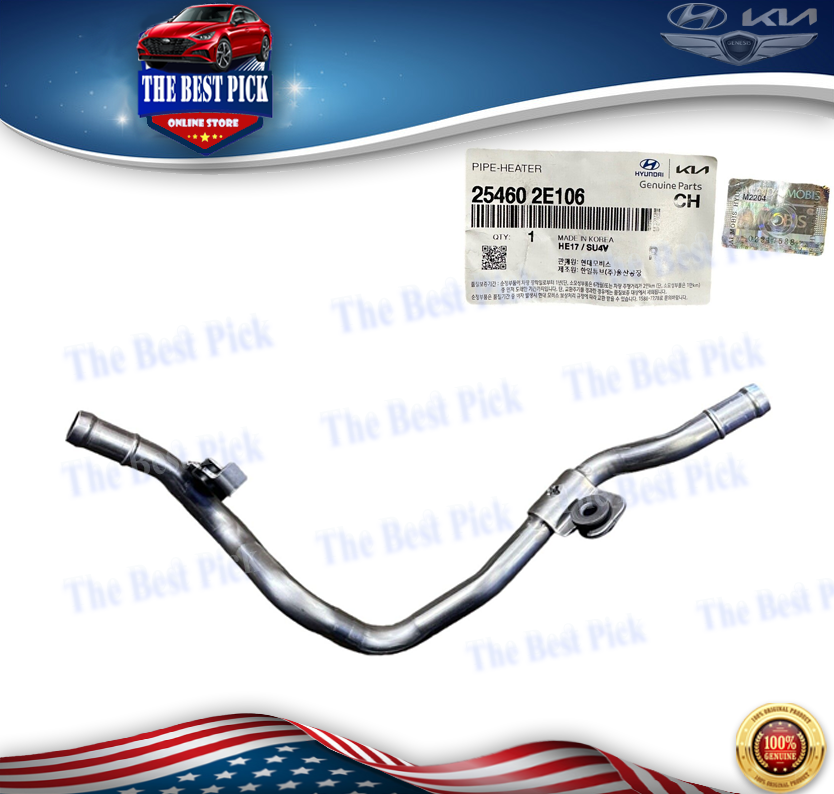 ⭐GENUINE⭐ PIPE HEATER 254602E106 FITS KIA Soul 19-22 ⭐GENUINE⭐ PIPE HEATER 254602E106 FITS KIA Soul 19-22