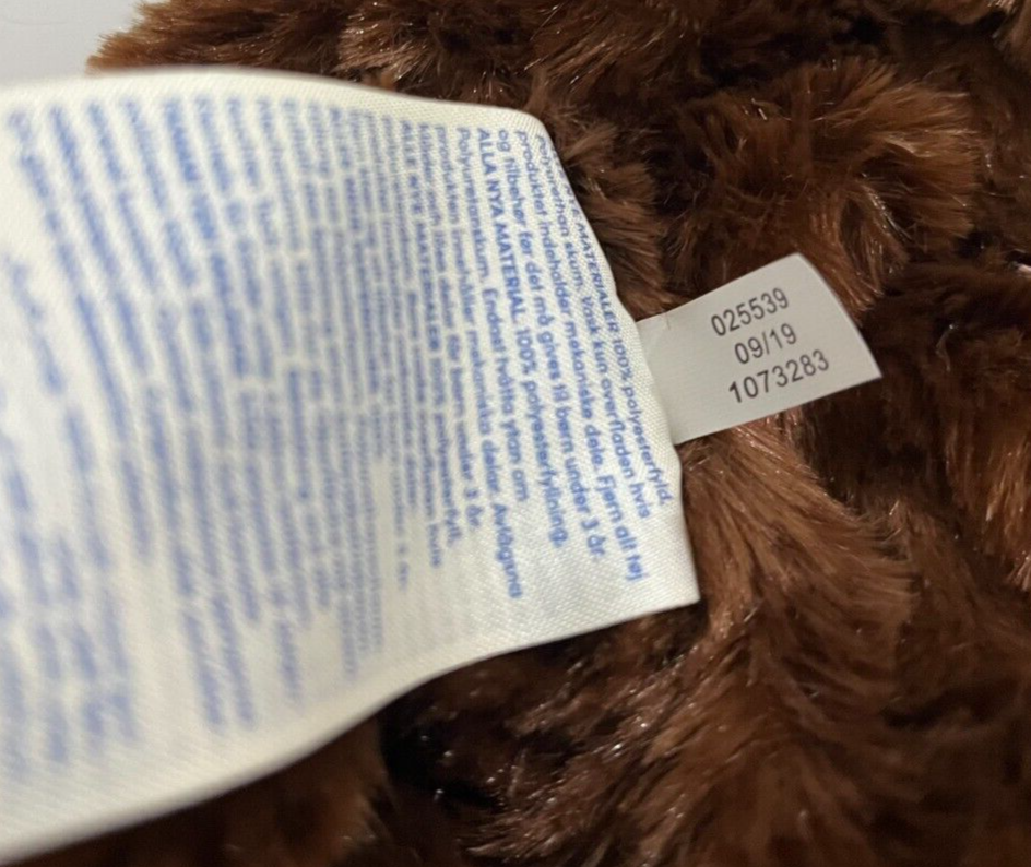 Smiley Monkey II Build a Bear Brown 15" unstuff Doll year 2019