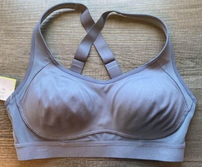 All in motion - women s sport bra - 34C - brand new with tags - dark gray color