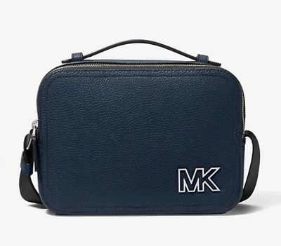 Michael kors navy blue crossbody sale