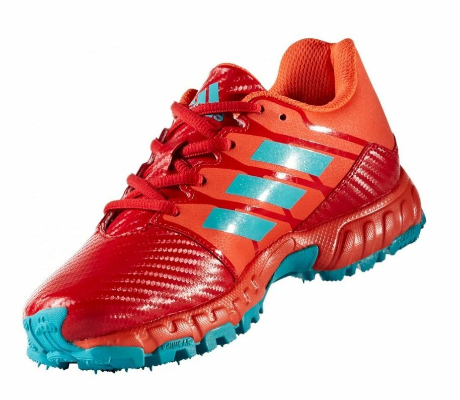 adidas Hockey Jr. BY2529 Feldhockey Schuhe Junior Schulsport Verein Kid rot oran