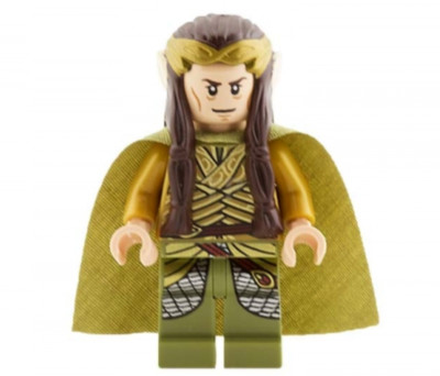 Lego The Hobbit  Witch King Battle Elrond Minifigure