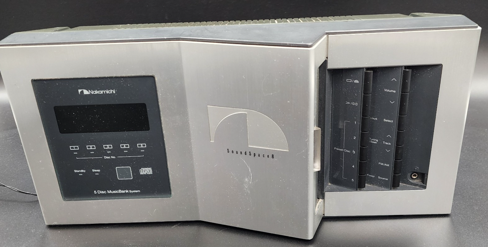 NAKAMICHI SoundSapace5 CD プレイヤースピーカーシステム NAKAMICHI SoundSapace5 CD プレイヤースピーカーシステム