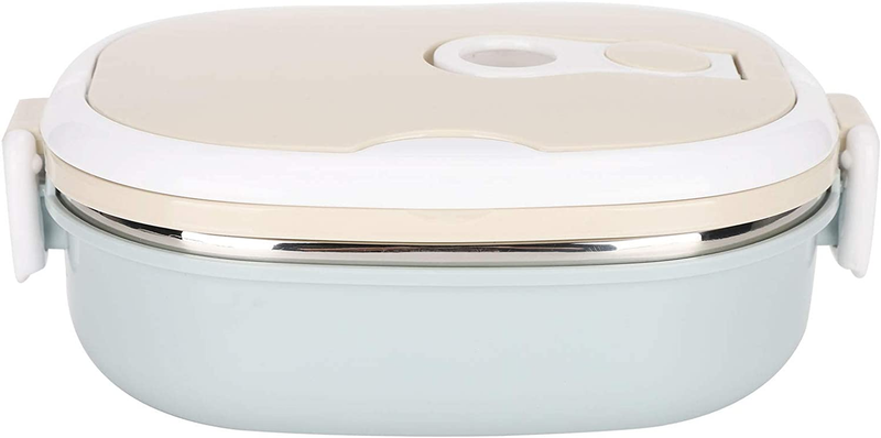 Lunch Box 900Ml 1 Layer Hot Food Lunch Containers Portable Stackable 304 Stainle