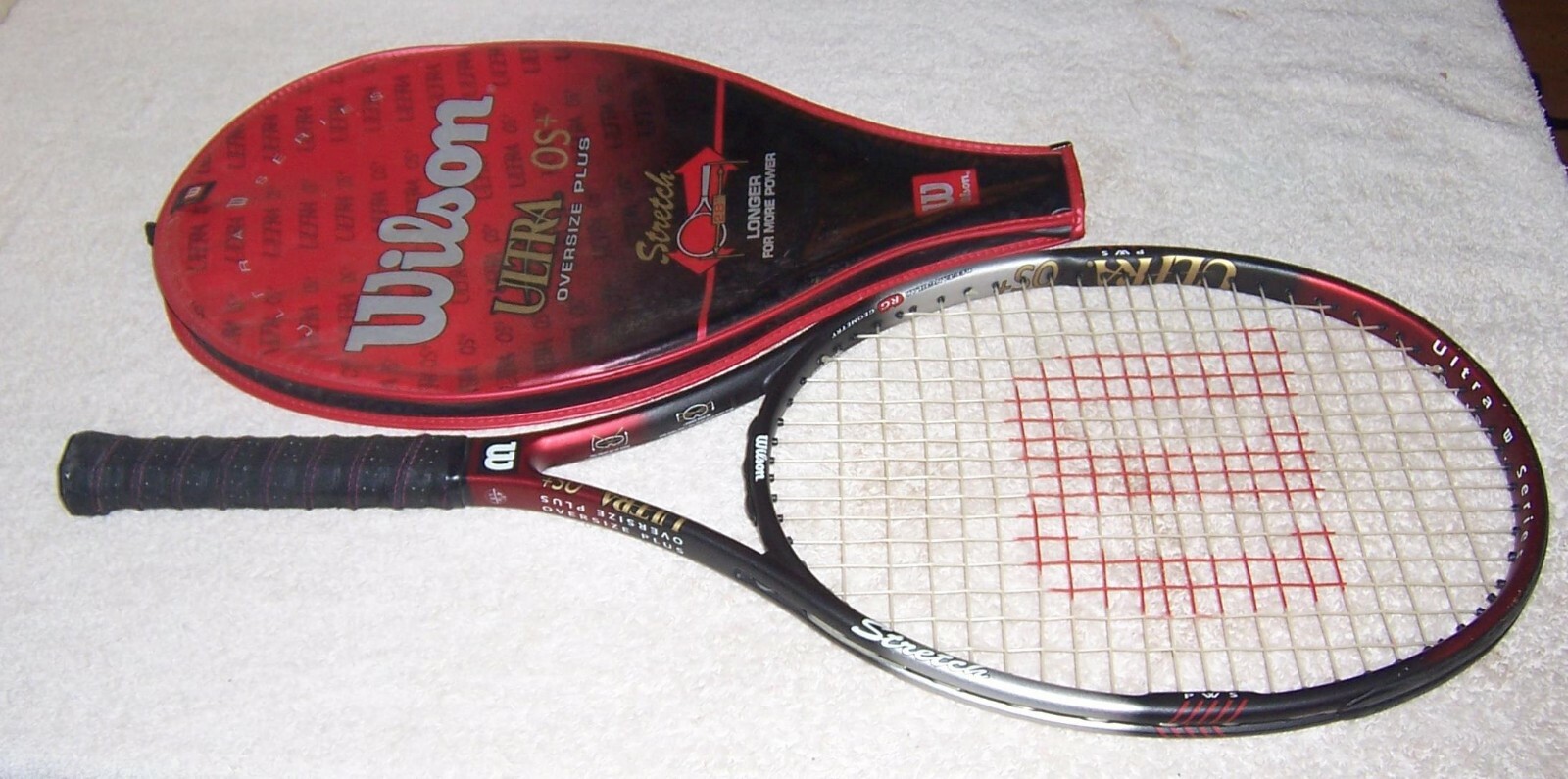Wilson Ultra OS+ Oversize Plus Stretch Tennis Racquet Grip 4 Wilson Ultra OS+ Oversize Plus Stretch Tennis Racquet Grip 4