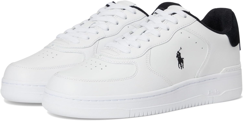 Polo Ralph Lauren Mens Masters Court Leather Sneakers