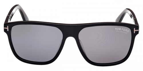 Pre-owned Tom Ford Authentic  Sunglasses Frances Ft 1081-01d Black W/ Smoke Lens 58mm In Gray