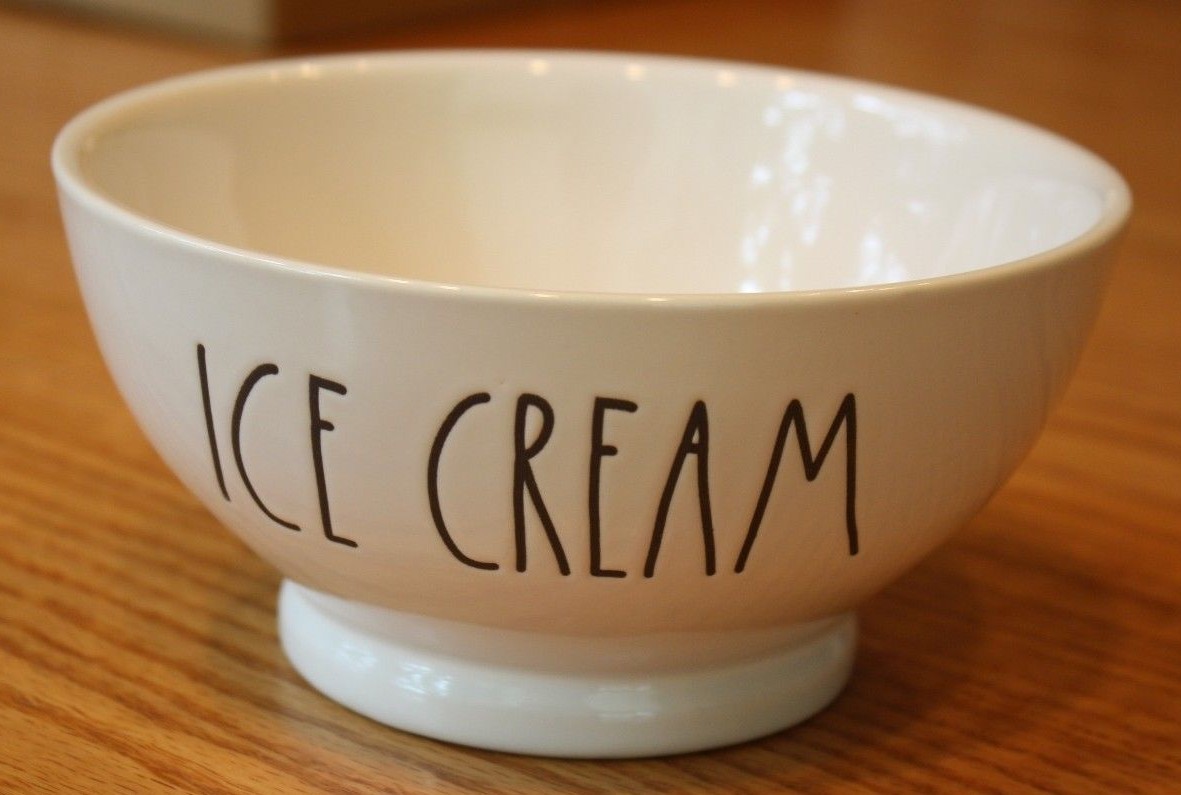 WONDERFUL NEW RAE DUNN MAGENTA ICE CREAM BOWL MUG CEREAL CHRISTMAS GIFT