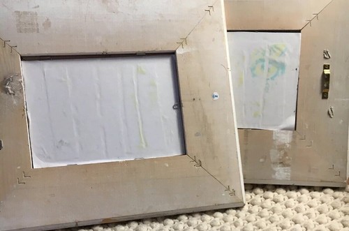 Cat & Dog 2 Pc. Set Framed  Collage Art