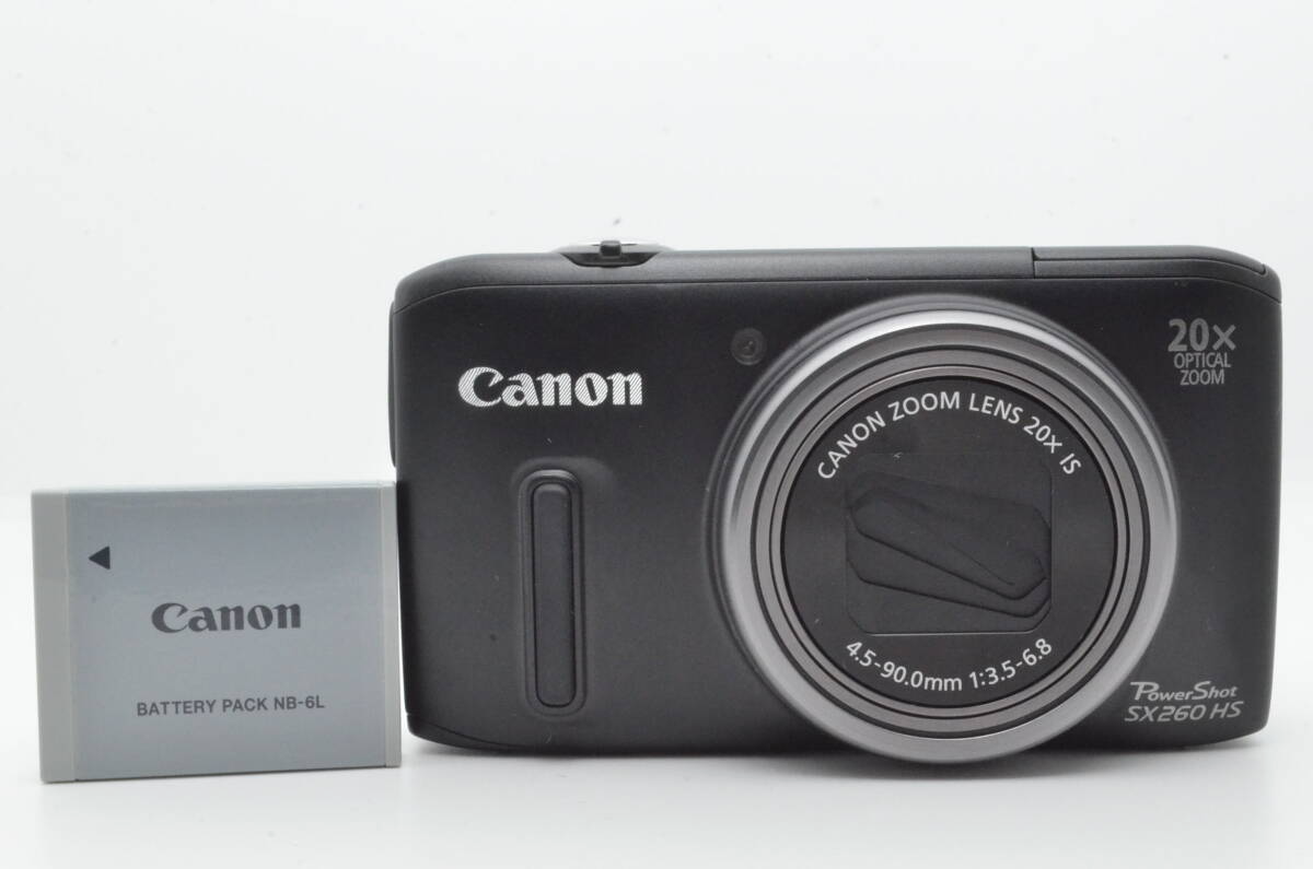 Canon PowerShot SX260 HS 12.1MP Black Digital Camera English Canon PowerShot SX260 HS 12.1MP Black Digital Camera English