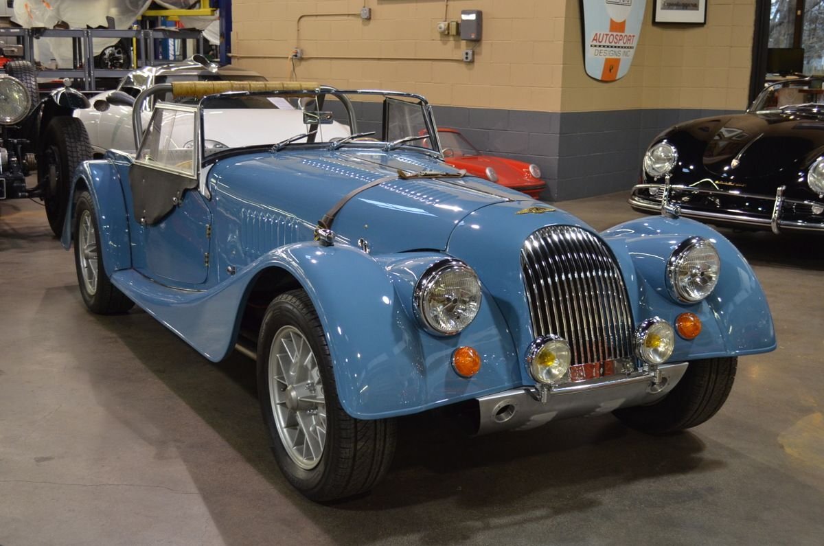 Owner 1968 Morgan Plus 8  91904 Miles Light Blue Convertible 3.5L V8 4 Speed Manual