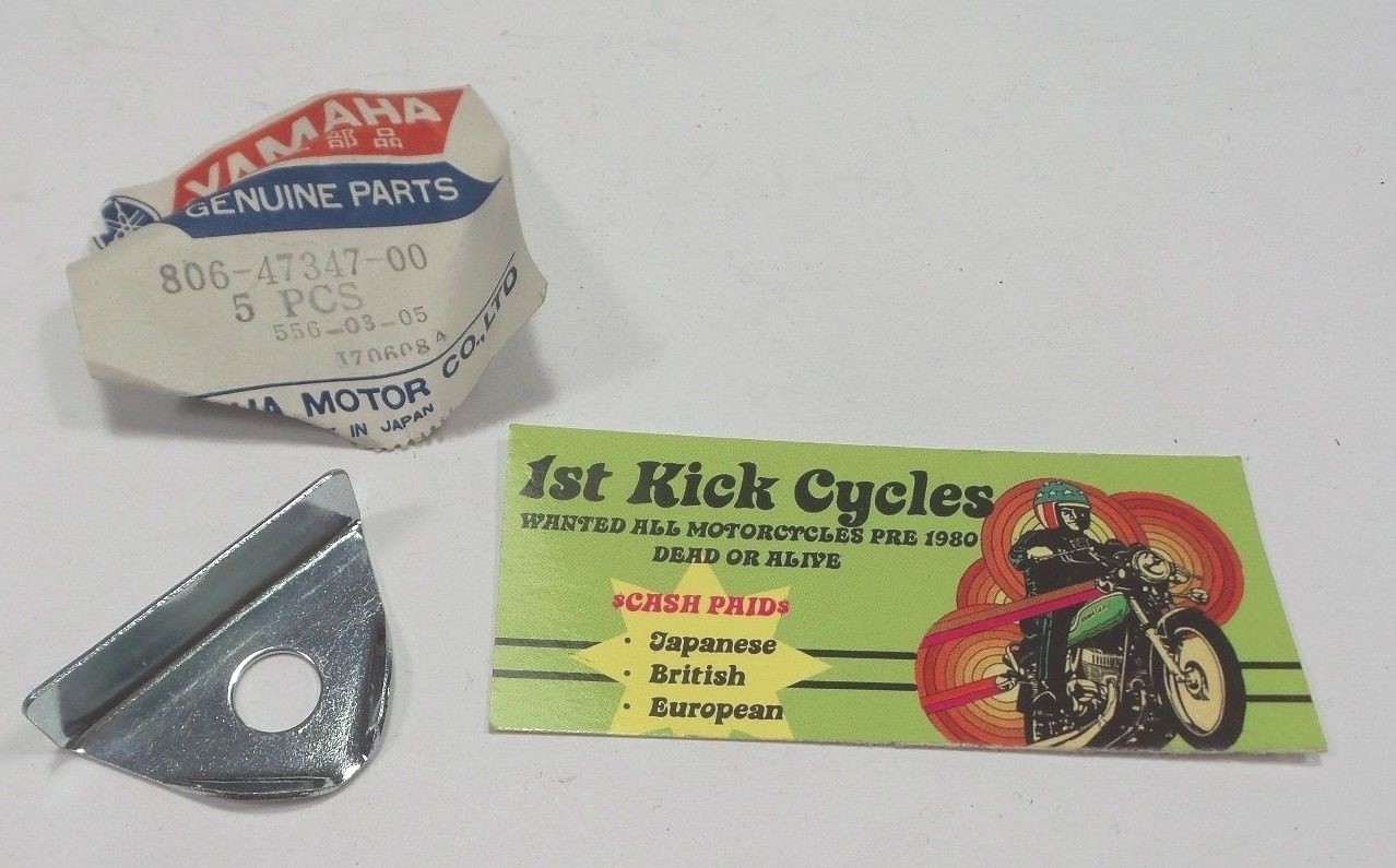 NOS YAMAHA SUSPENSION LOCK WASHER SW433 SL338 GS300 SS396