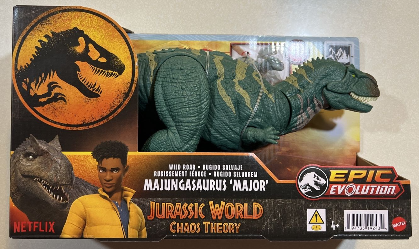 Maniraptorページです JURASSIC WORLD WILD ROAR Utahraptor | Mattel
