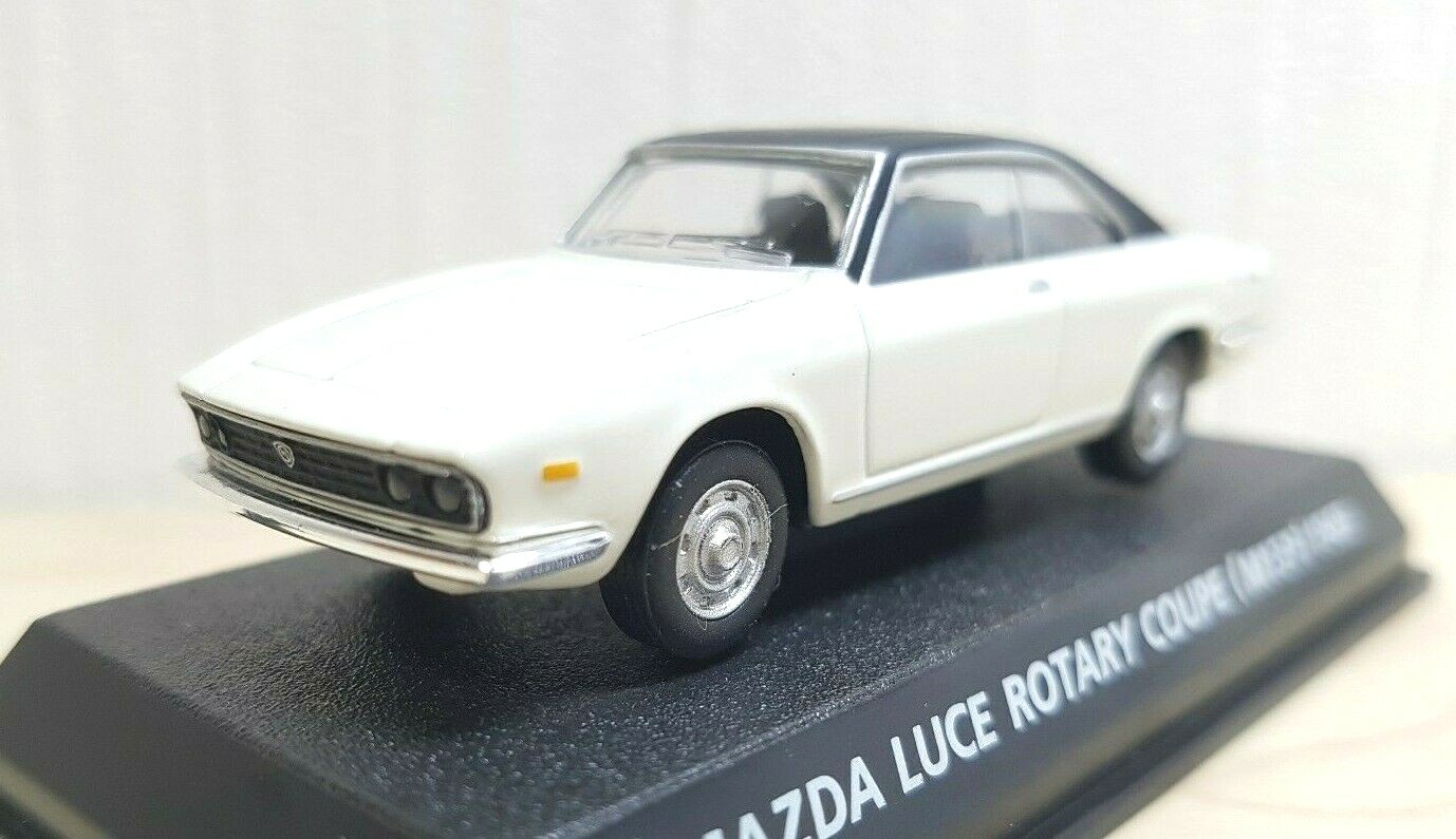 1/64 Konami 1969 MAZDA LUCE ROTARY COUPE WHITE diecast car
