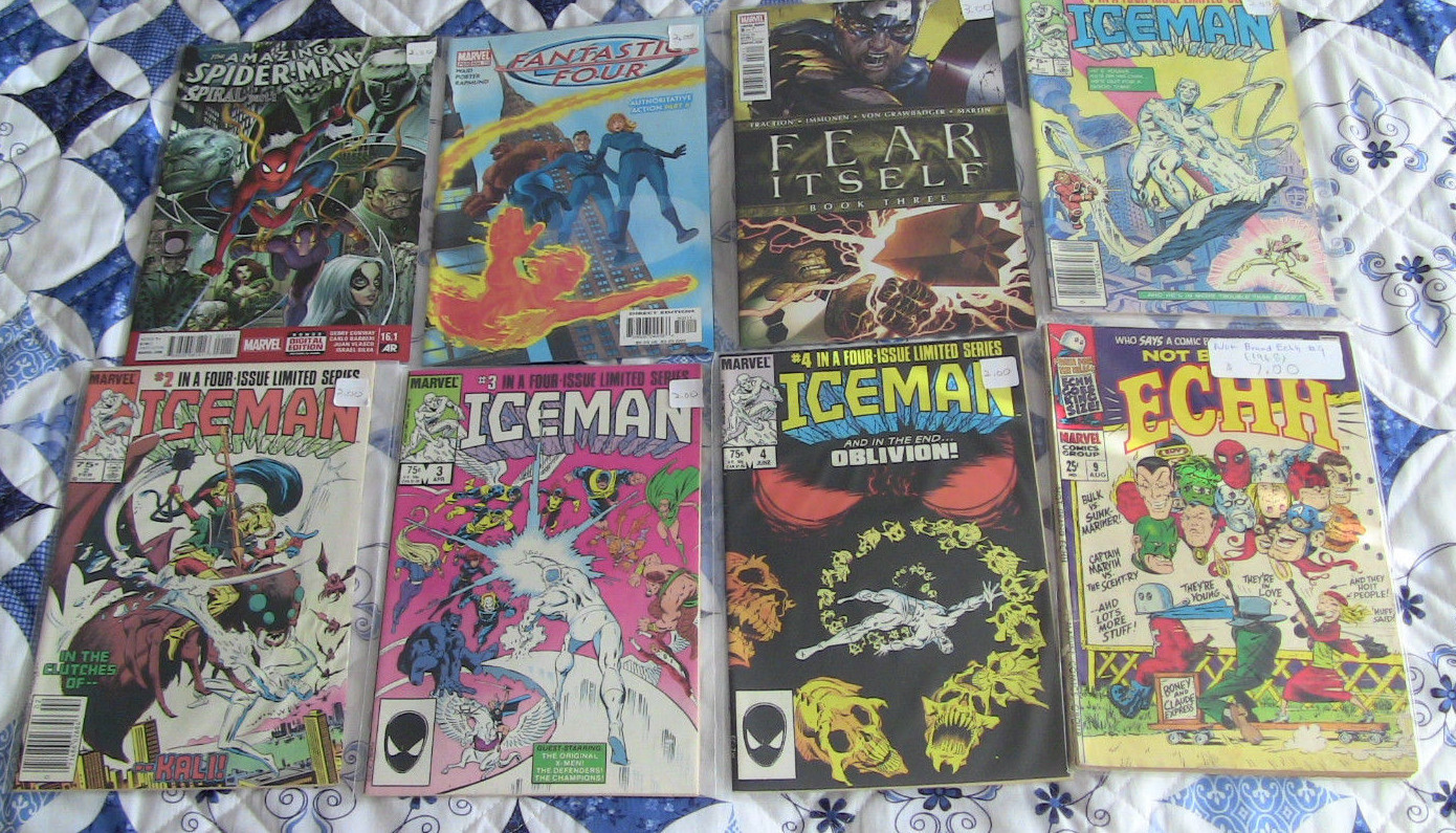 25 Marvel, DC and Independent titled comic books (Lot 4) Grab Bag [1st Bishop]