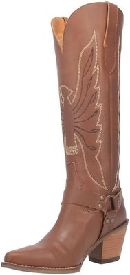 Pre-owned Dingo Women's Heavens To Betsy Fashion Boot In Brown