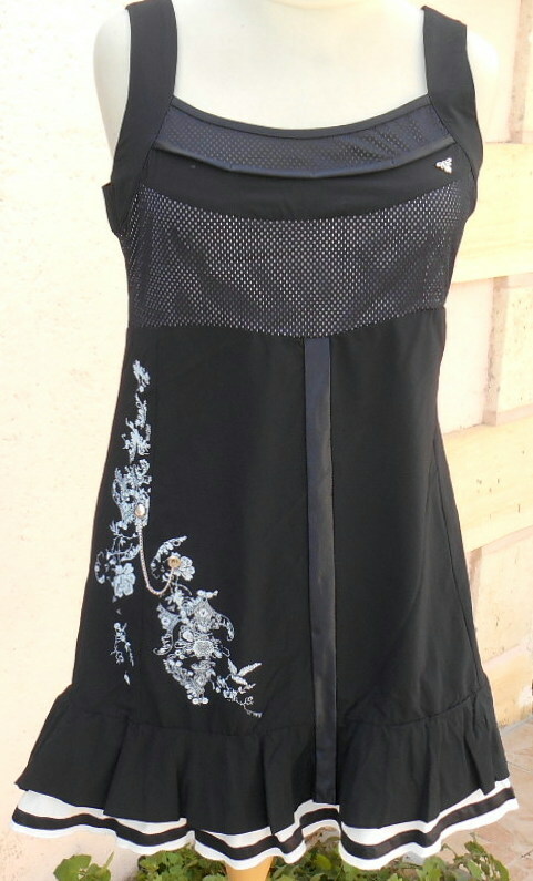 Tunique Noir La Mode Est A Vous Lmv Taille 44  Modele * Lutetia * Neuf S/E