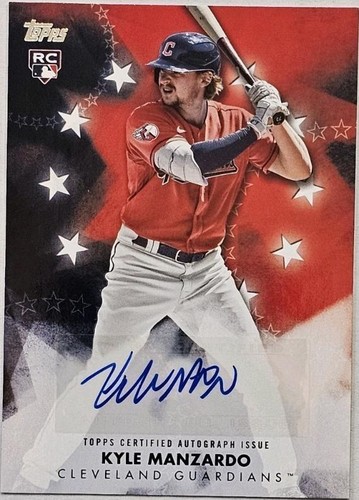 2024 Topps Update Series - Kyle Manzardo #BSA-KM