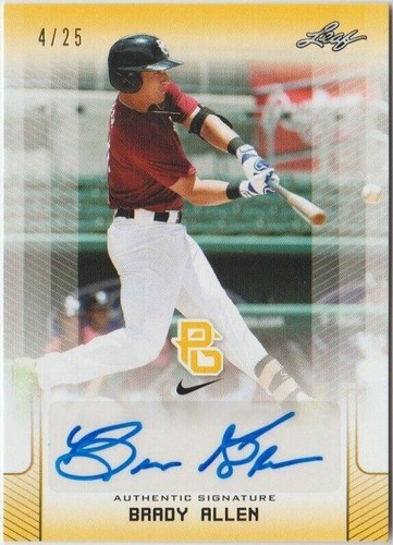 2017 Leaf Perfect Game National Showcase - Brady Allen #BA-BA3