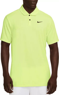 NIKE TOUR MEN'S HEATHER DRI-FIT PERFORMANCE GOLF POLO XL