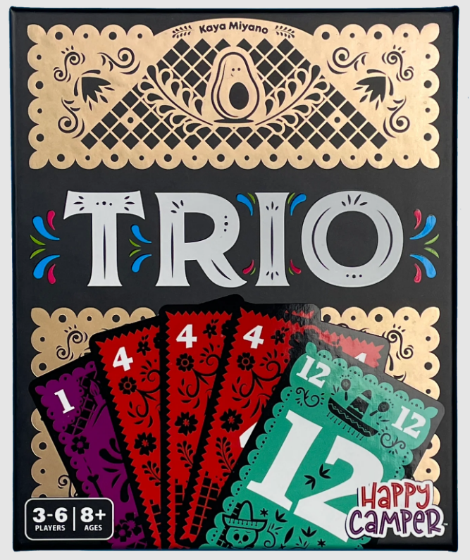 Trio Card Game Happy Camper HCG-2000 Family Party Fast Set Making Nana