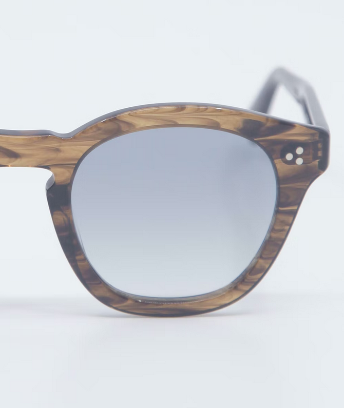 Pre-owned Oliver Peoples Brand 2022  Sunglasses Ov 5382su 16898g Boudreau L.a Authentic In Soft Teal Gradient Mirror