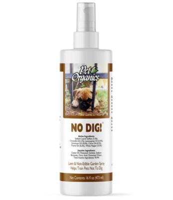 NaturVet No Dig! Lawn and Yard Spray for Dogs Natural Training Product 16 oz