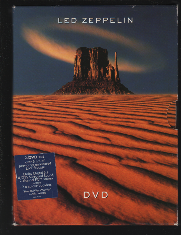 Led Zeppelin (DVD, 2 Disc set) + Box sleeve and both