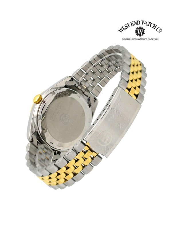 Pre-owned West End Watch Co. 5027.20.2708r Automatic Golden Dial Bicolor Unisex Watch