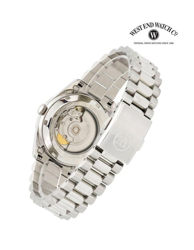 Pre-owned West End Watch Co. West End 6828.10.0788r2 Auto Sapphire Black Arabic Dial Auto Swiss Unisex Watch