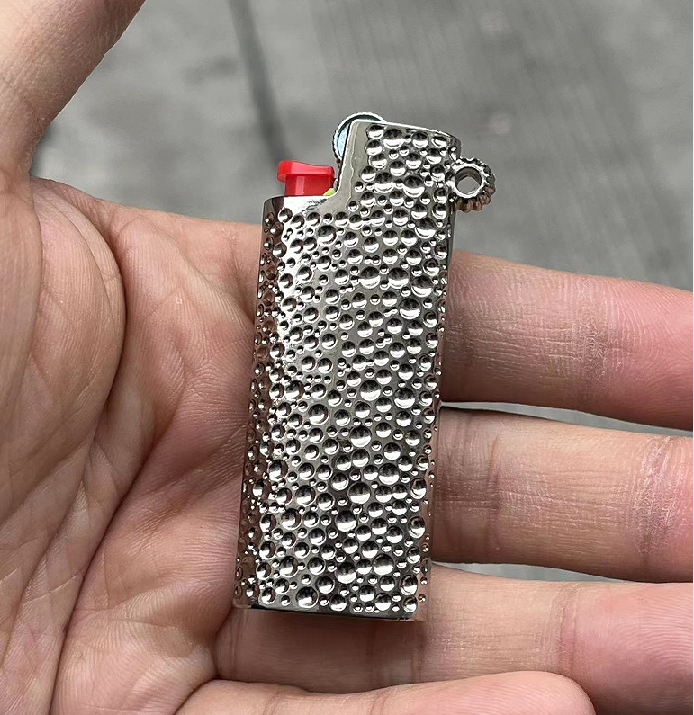 1Pc New Metal Explosion-proof Lighter Case Shell for BIC J5 No Lighter