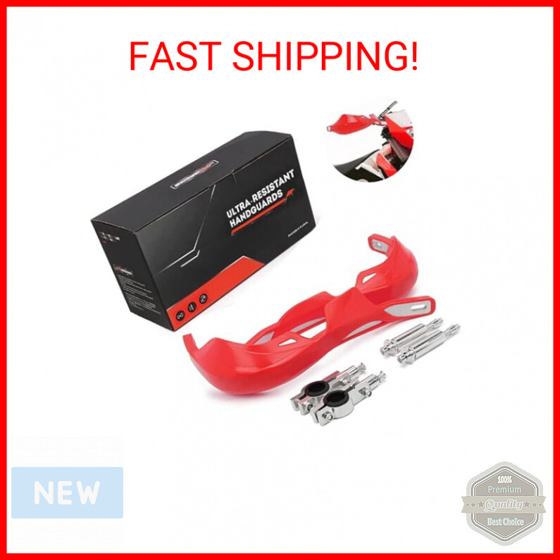 JFG RACING Motorcycle Universal Handguards Aluminum 7/8" 22mm and 1 1/8" 28mm Ha
