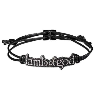 Alchemy Gothic Lamb Of God Unisex Cord Bracelet   Local Stock   Gothic