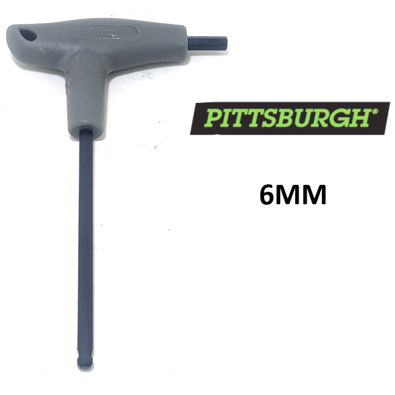 NEW PITTSBURGH T - HANDLE HEX KEY ALLEN SAE METRIC PICK SIZE SOLD INDIVIDUALLY