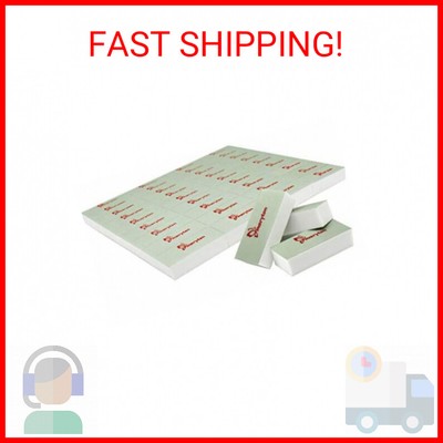Maryton Mini Nail Buffer Blocks, Disposable Nail Shine Buffers Kit - Green Side 