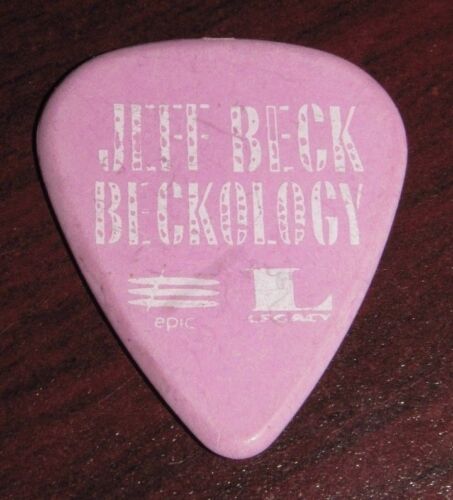 1991 Jeff Beck Beckology CD Promotional Tour Guitar Pick