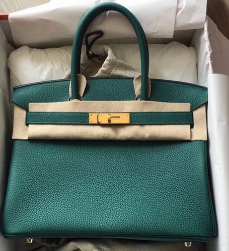 ＊tata＊ HERMES HERMES Togo Birkin 35 Orange 1216615 | FASHIONPHILE