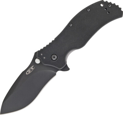Zero Tolerance Folding Knife Plain Edge Speed Safe A/O Black G10 Reversible 0350