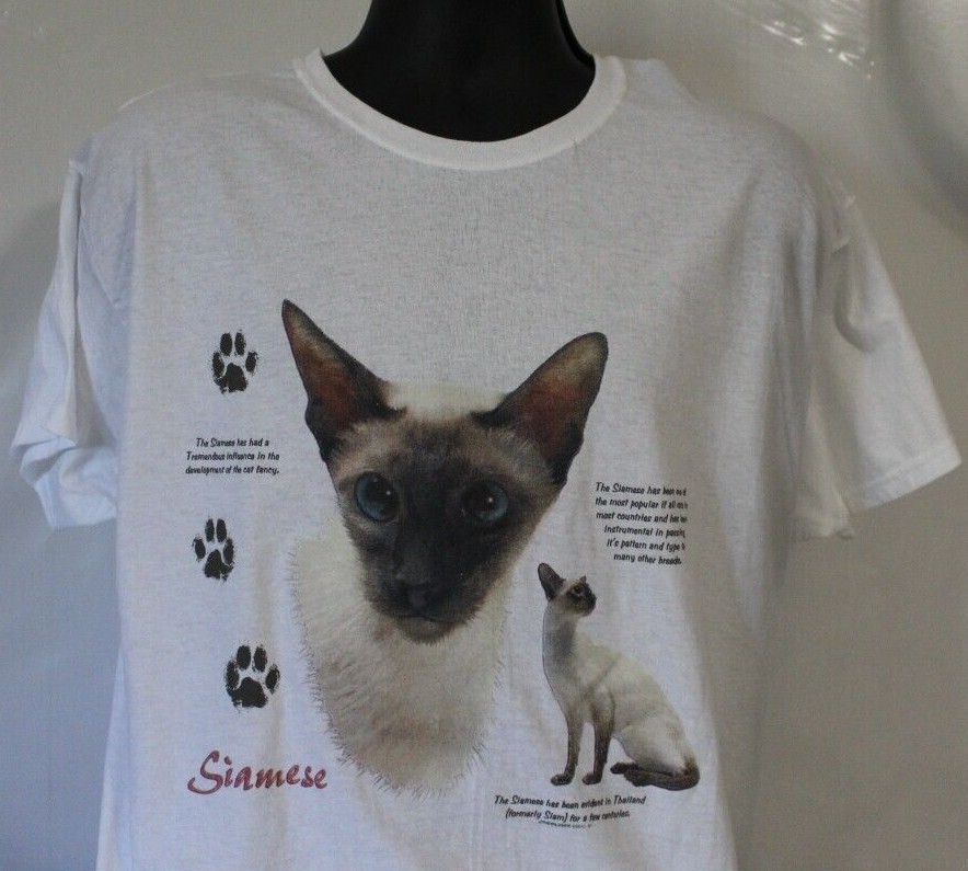 Tシャツ・カットソー ITZAVIBE SIAMESE CAT VINTAGE LOGO T SHIRT SIAMESE CAT VINTAGE LOGO T SHIRT - ITZAVIBE | 60% - Asian