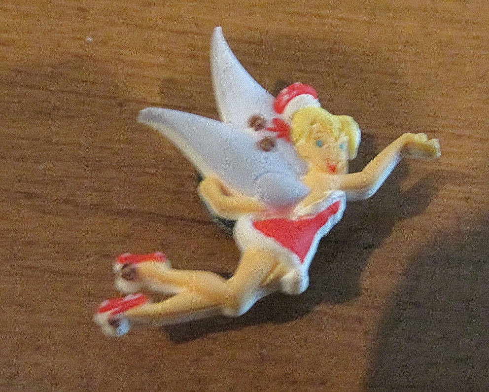 CROC SHOES CHRISTMAS CHARM JIBBITZ BUTTON WALT DISNEY TINKERBELL ELF