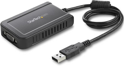 StarTech.com USB to VGA Adapter 1920x1200 Video & Graphics Card USB2VGAE3